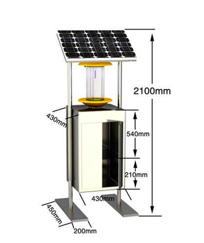 柜式太阳能杀虫灯2
